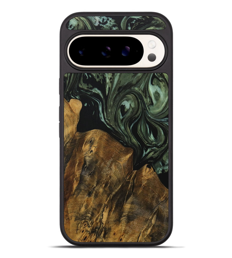 Pixel 9 Pro XL Wood Phone Case - Legra (Green, 730280)