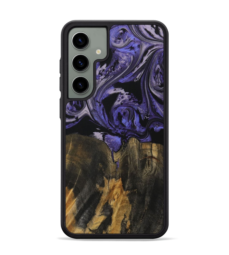 Galaxy S24 Plus Wood Phone Case - Gaetano (Purple, 730281)