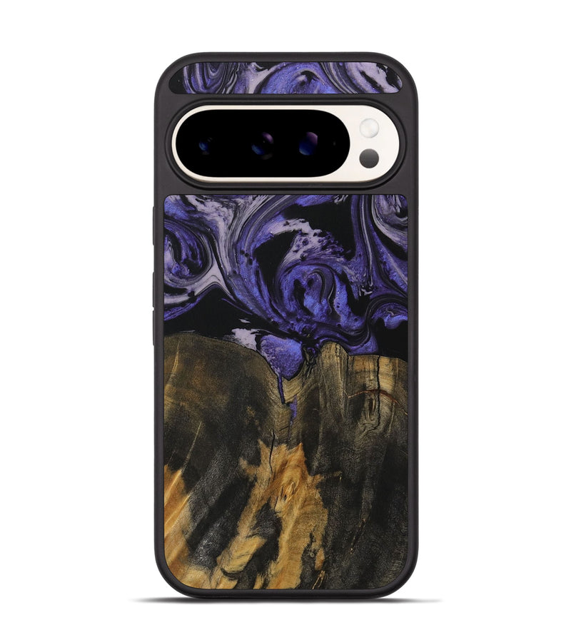 Pixel 9 Pro Wood Phone Case - Gaetano (Purple, 730281)