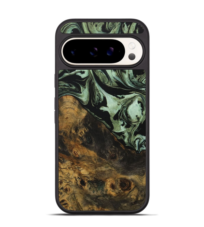 Pixel 9 Wood Phone Case - Zigmund (Green, 730282)