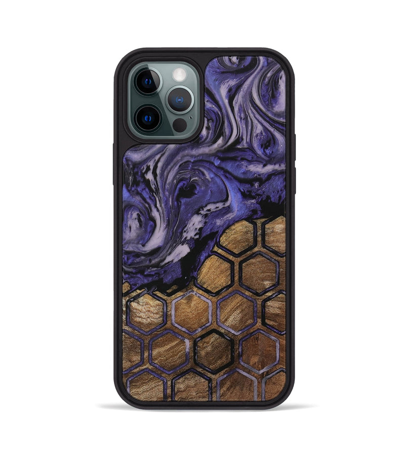 iPhone 12 Pro Wood Phone Case - Lurline (Pattern, 730286)