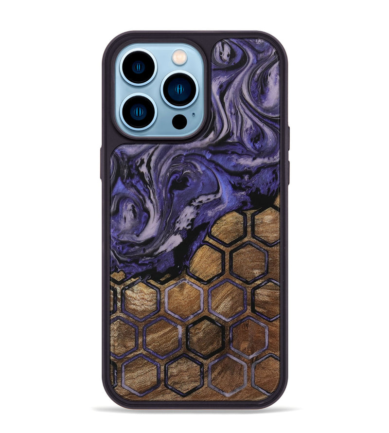 iPhone 14 Pro Max Wood Phone Case - Lurline (Pattern, 730286)