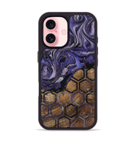 iPhone 16 Wood Phone Case - Lurline (Pattern, 730286)