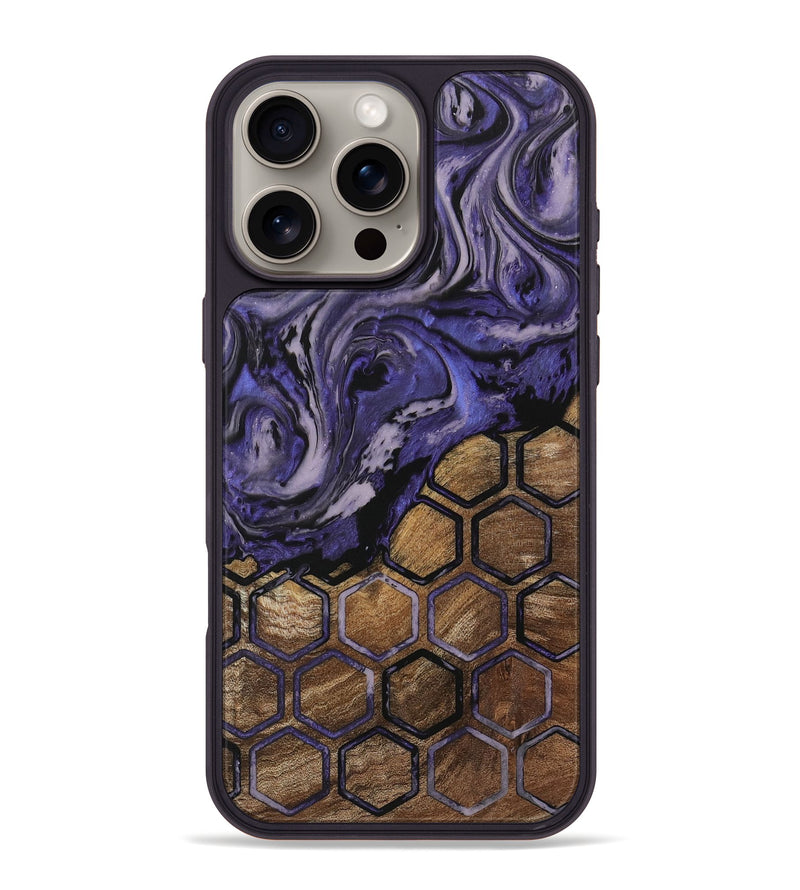 iPhone 16 Pro Max Wood Phone Case - Lurline (Pattern, 730286)