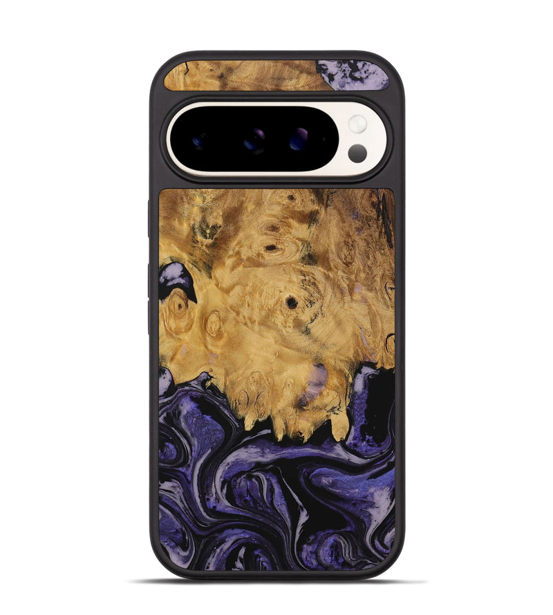 Pixel 9 Pro Wood Phone Case - Alverda (Purple, 730288)