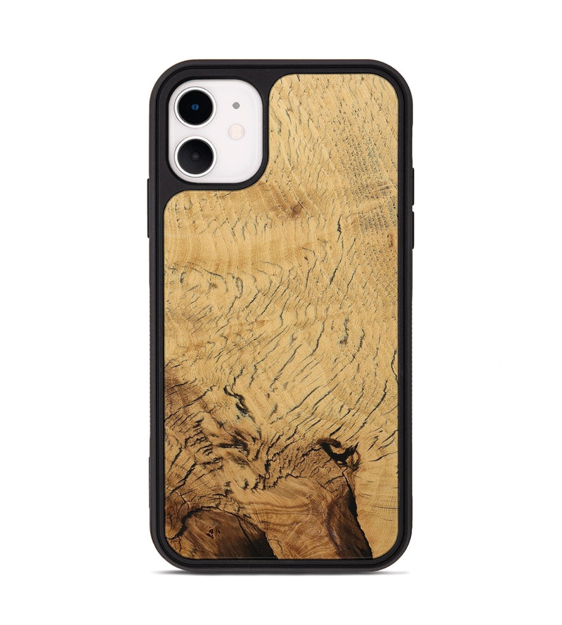 iPhone 11 Wood Phone Case - Ingres (Wood Burl, 730302)