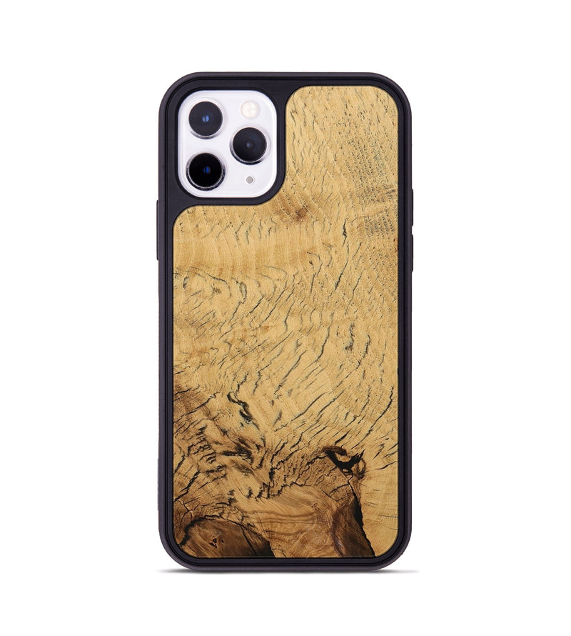 iPhone 11 Pro Wood Phone Case - Ingres (Wood Burl, 730302)