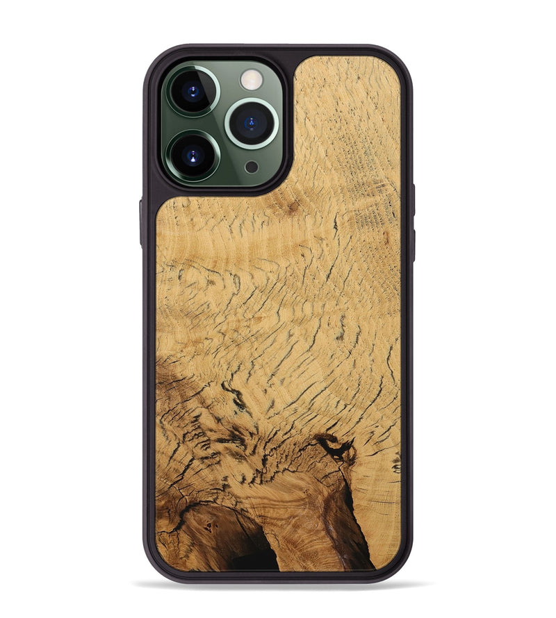 iPhone 13 Pro Max Wood Phone Case - Ingres (Wood Burl, 730302)