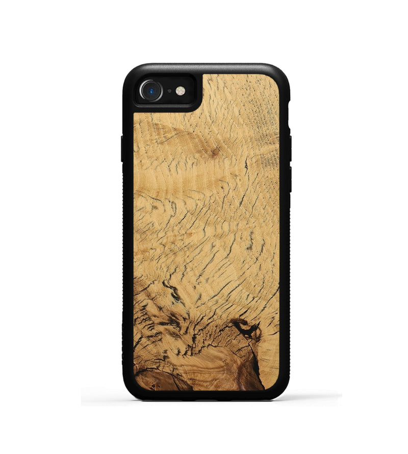 iPhone SE Wood Phone Case - Ingres (Wood Burl, 730302)