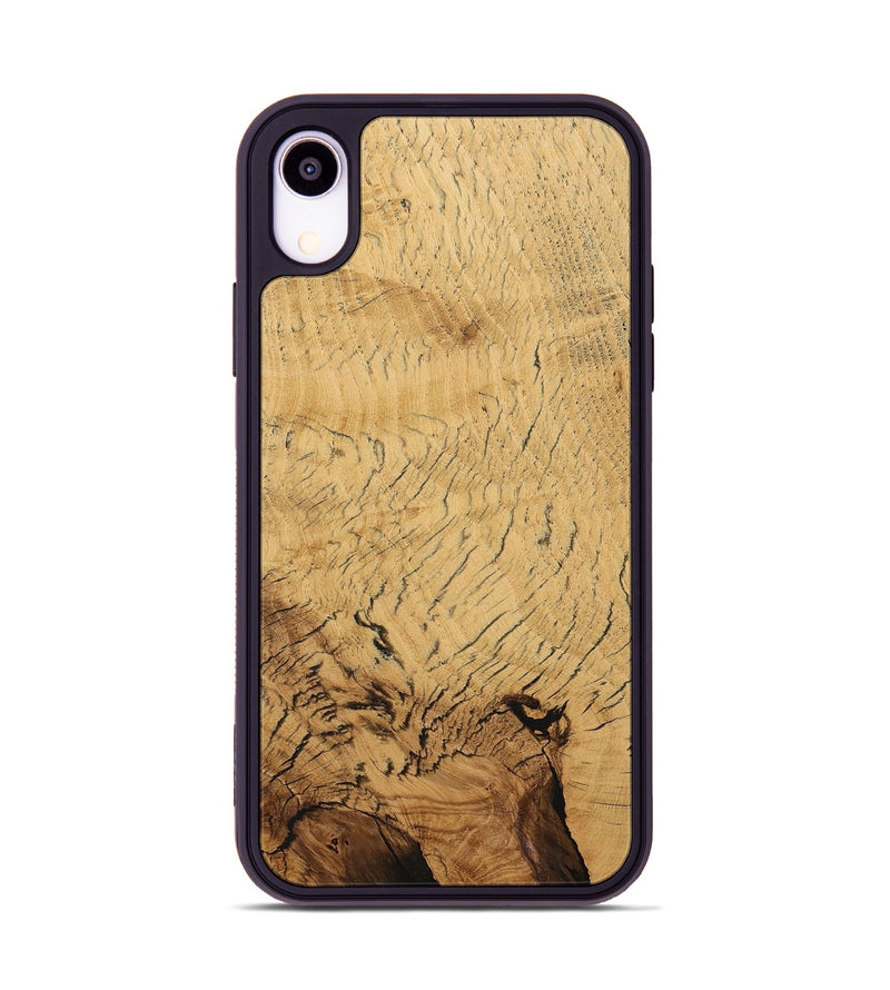 iPhone Xr Wood Phone Case - Ingres (Wood Burl, 730302)