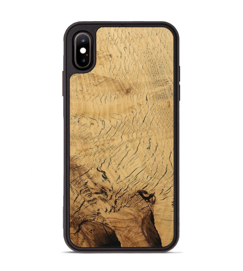 iPhone Xs Max Wood Phone Case - Ingres (Wood Burl, 730302)