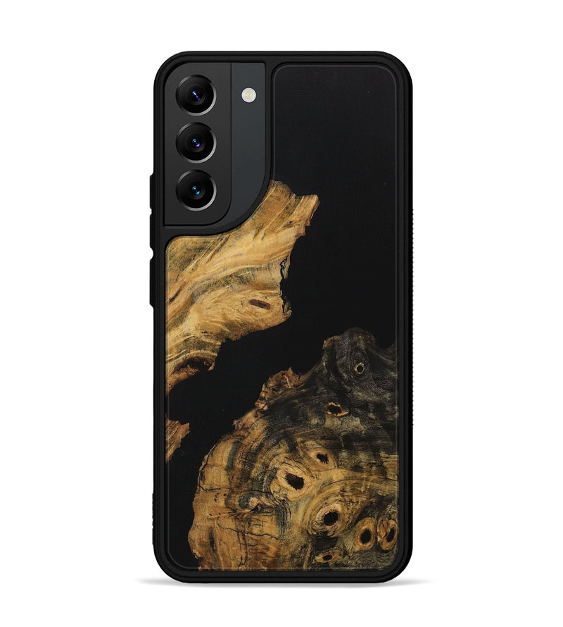 Galaxy S22 Plus Wood Phone Case - Stormi (Pure Black, 730303)