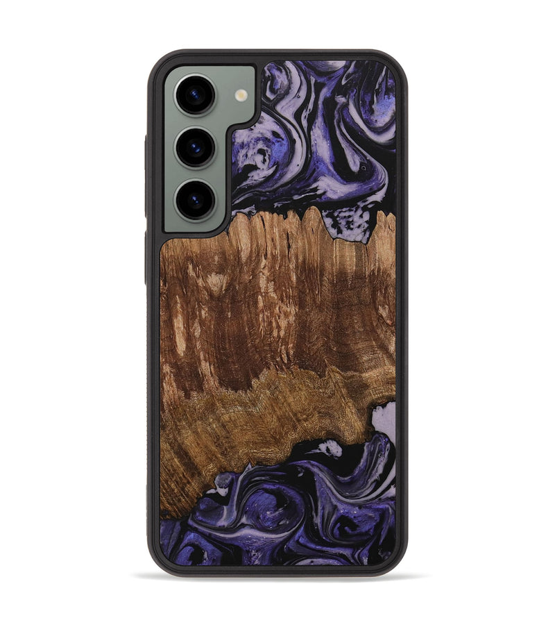 Galaxy S23 Plus Wood Phone Case - Margi (Purple, 730306)