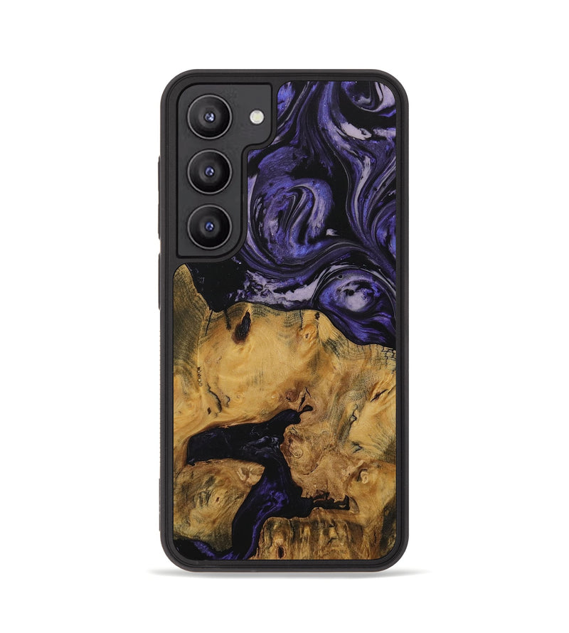 Galaxy S23 Wood Phone Case - Sedrick (Purple, 730307)