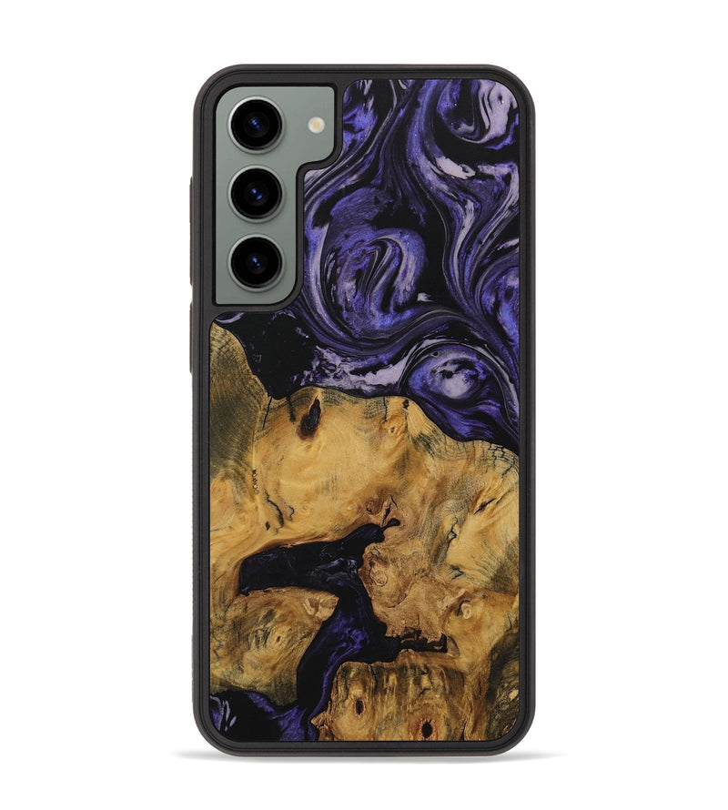 Galaxy S23 Plus Wood Phone Case - Sedrick (Purple, 730307)