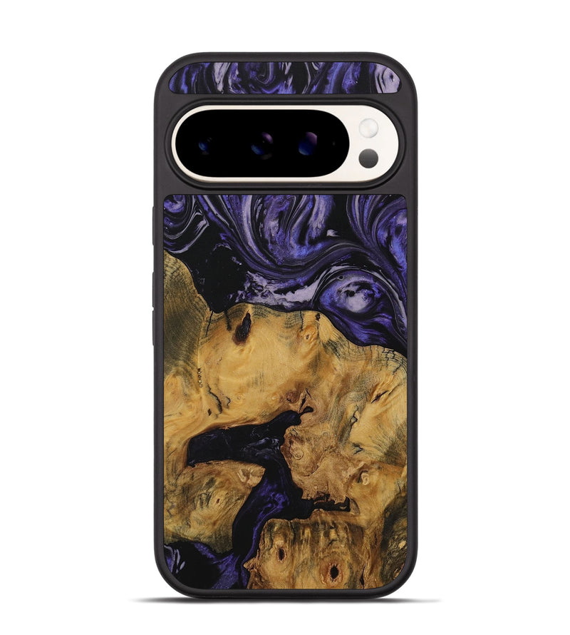 Pixel 9 Pro Wood Phone Case - Sedrick (Purple, 730307)