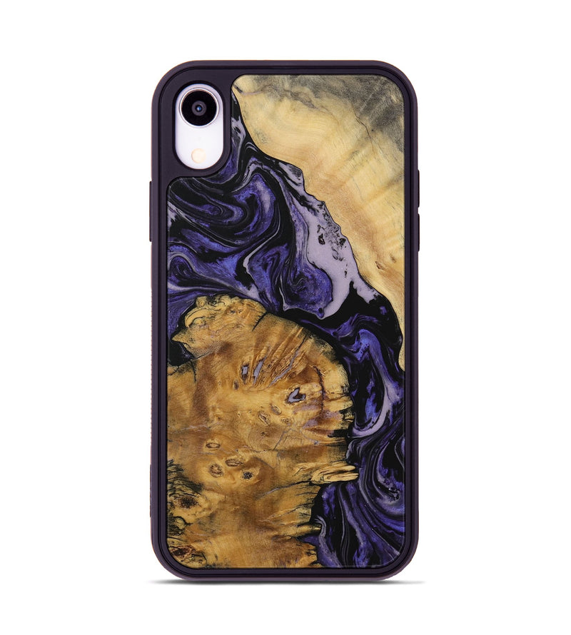 iPhone Xr Wood Phone Case - Orlo (Purple, 730313)