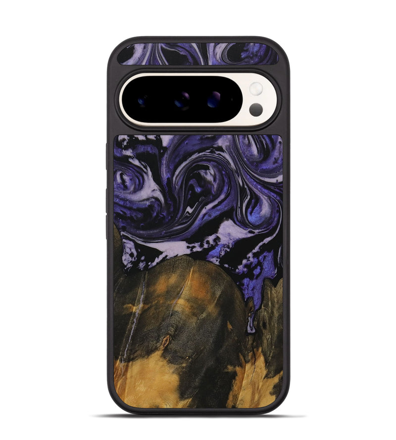 Pixel 9 Pro Wood Phone Case - Mayo (Purple, 730314)