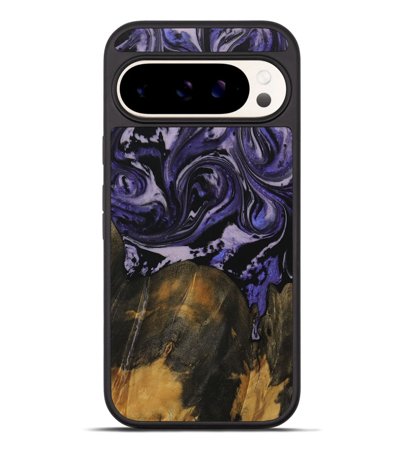 Pixel 9 Pro XL Wood Phone Case - Mayo (Purple, 730314)