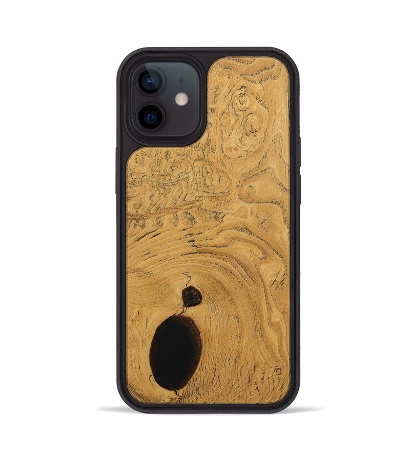 iPhone 12 Wood Phone Case - Kendal (Wood Burl, 730318)