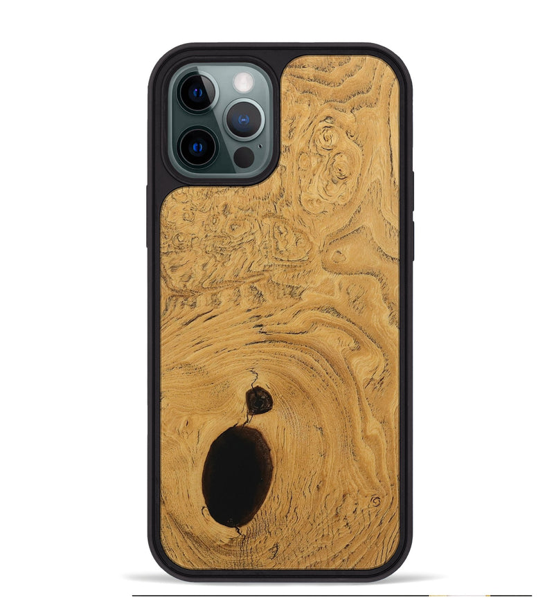 iPhone 12 Pro Max Wood Phone Case - Kendal (Wood Burl, 730318)