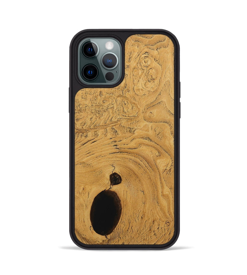 iPhone 12 Pro Wood Phone Case - Kendal (Wood Burl, 730318)