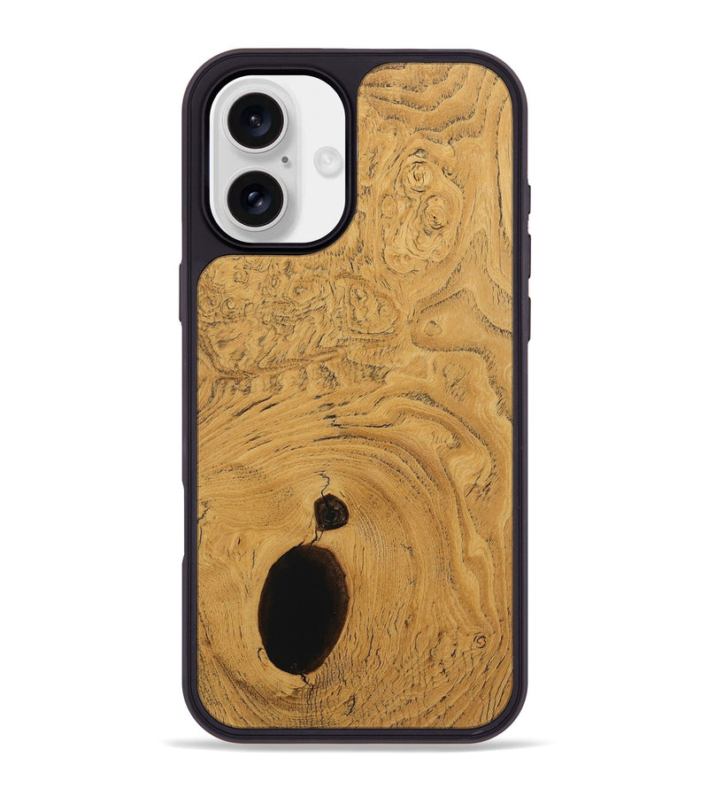 iPhone 16 Plus Wood Phone Case - Kendal (Wood Burl, 730318)