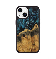 iPhone 13 Wood Phone Case - Brianda (Blue, 730322)