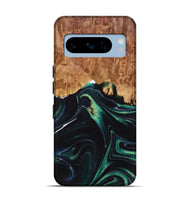 Pixel 8 Pro Wood Live Edge Phone Case - Craig (Green, 730338)