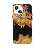 iPhone 13 Wood Live Edge Phone Case - Fred (Pure Black, 730339)