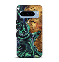 Pixel 8 Pro Wood Live Edge Phone Case - Seang (Green, 730362)