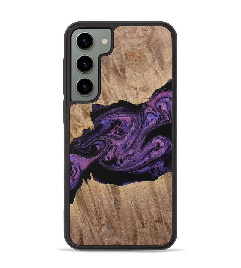 Galaxy S23 Plus Wood Phone Case - Geza (Purple, 730382)