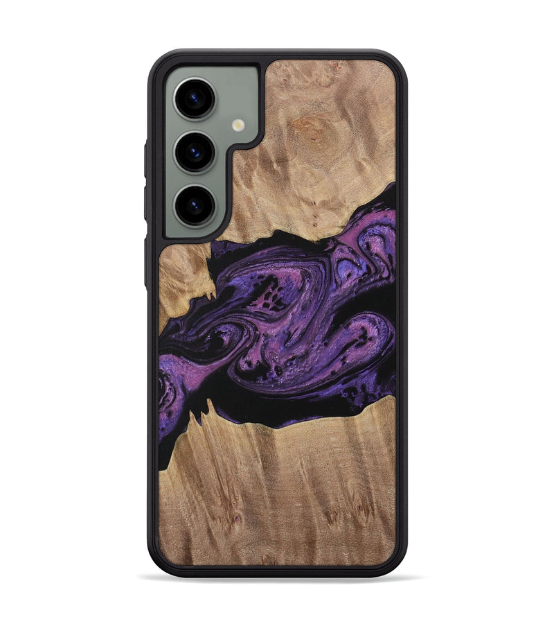 Galaxy S24 Plus Wood Phone Case - Geza (Purple, 730382)