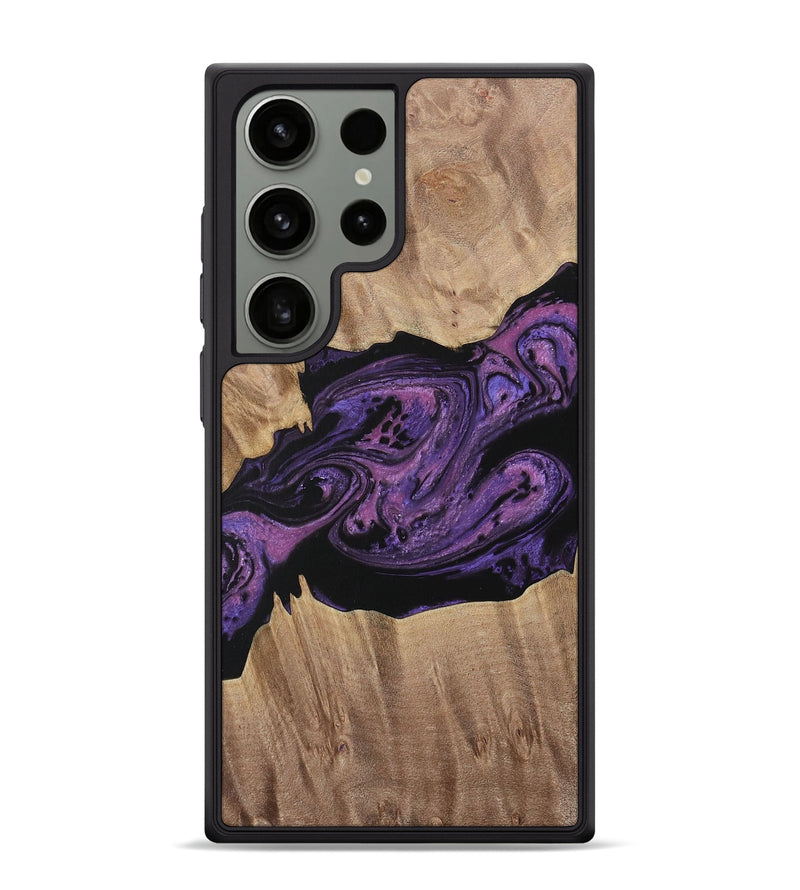 Galaxy S24 Ultra Wood Phone Case - Geza (Purple, 730382)