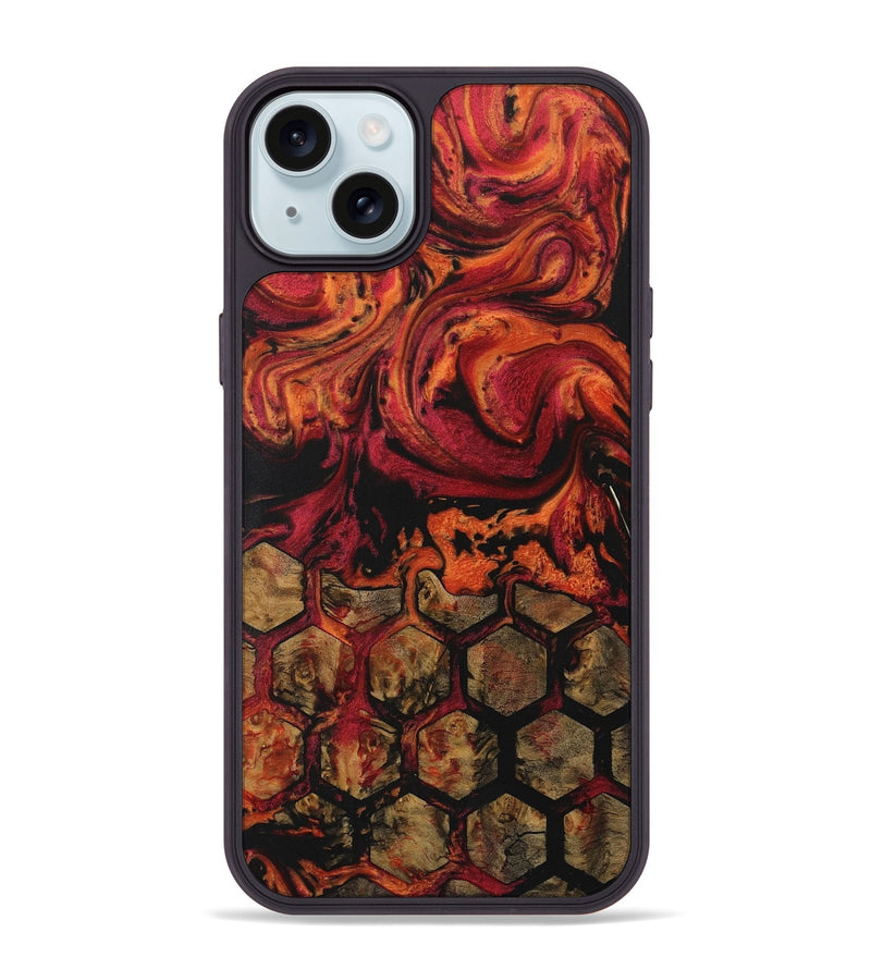 iPhone 15 Plus Wood Phone Case - Bradly (Pattern, 730384)