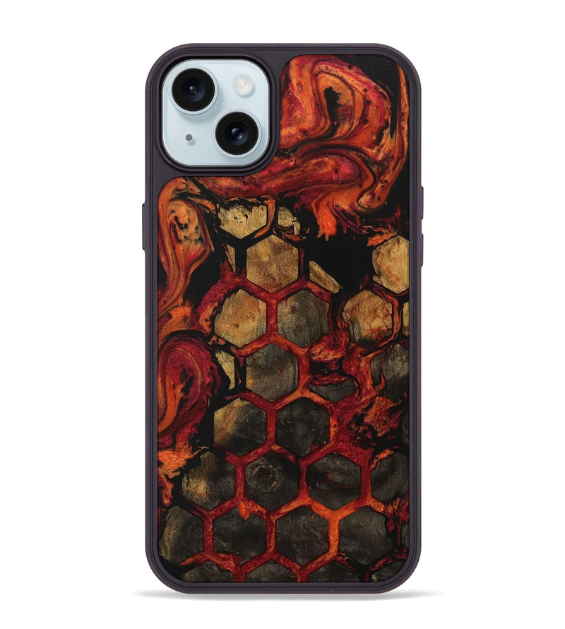 iPhone 15 Plus Wood Phone Case - Dierdre (Pattern, 730389)