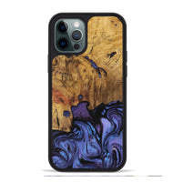 iPhone 12 Pro Max Wood Phone Case - Doss (Purple, 730391)