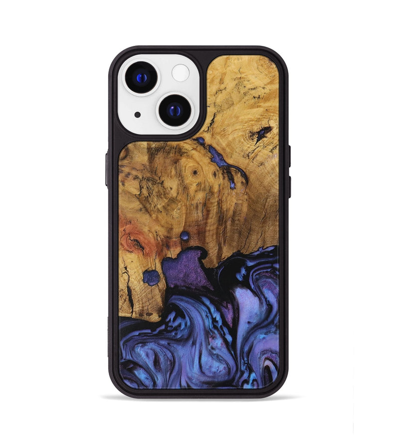 iPhone 13 Wood Phone Case - Doss (Purple, 730391)