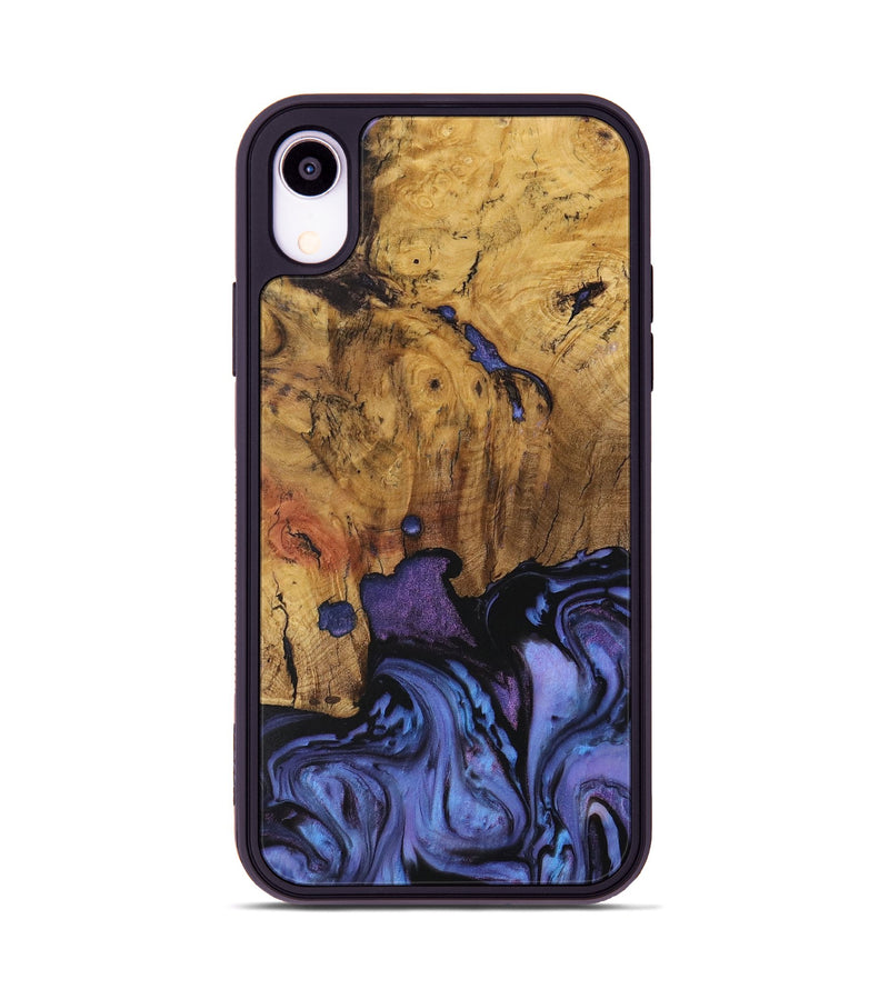 iPhone Xr Wood Phone Case - Doss (Purple, 730391)