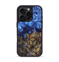 iPhone 16 Pro Wood Phone Case - Robinet (Pattern, 730400)