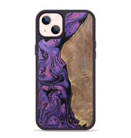 iPhone 14 Plus Wood Phone Case - Baker (Purple, 730402)