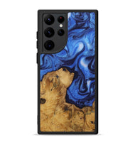 Galaxy S22 Ultra Wood Phone Case - Kailyn (Blue, 730418)