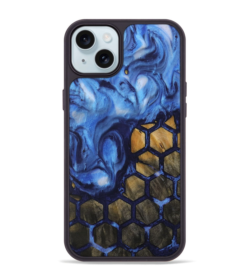 iPhone 15 Plus Wood Phone Case - Elpida (Pattern, 730440)