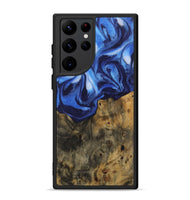 Galaxy S22 Ultra Wood Phone Case - Alanah (Blue, 730448)