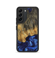 Galaxy S22 Wood Phone Case - Dodi (Blue, 730454)