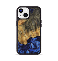 iPhone 13 Wood Phone Case - Dodi (Blue, 730454)