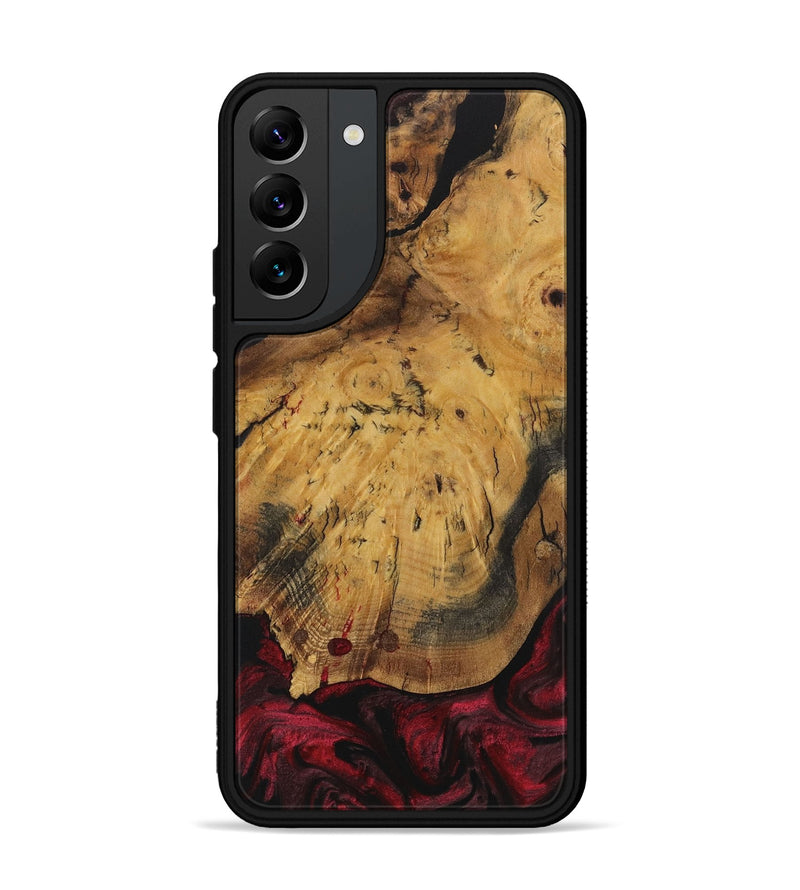 Galaxy S22 Plus Wood Phone Case - Andres (Red, 730455)