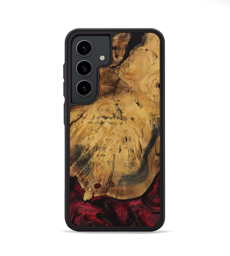 Galaxy S24 Wood Phone Case - Andres (Red, 730455)