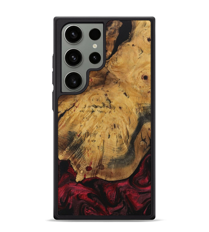 Galaxy S24 Ultra Wood Phone Case - Andres (Red, 730455)