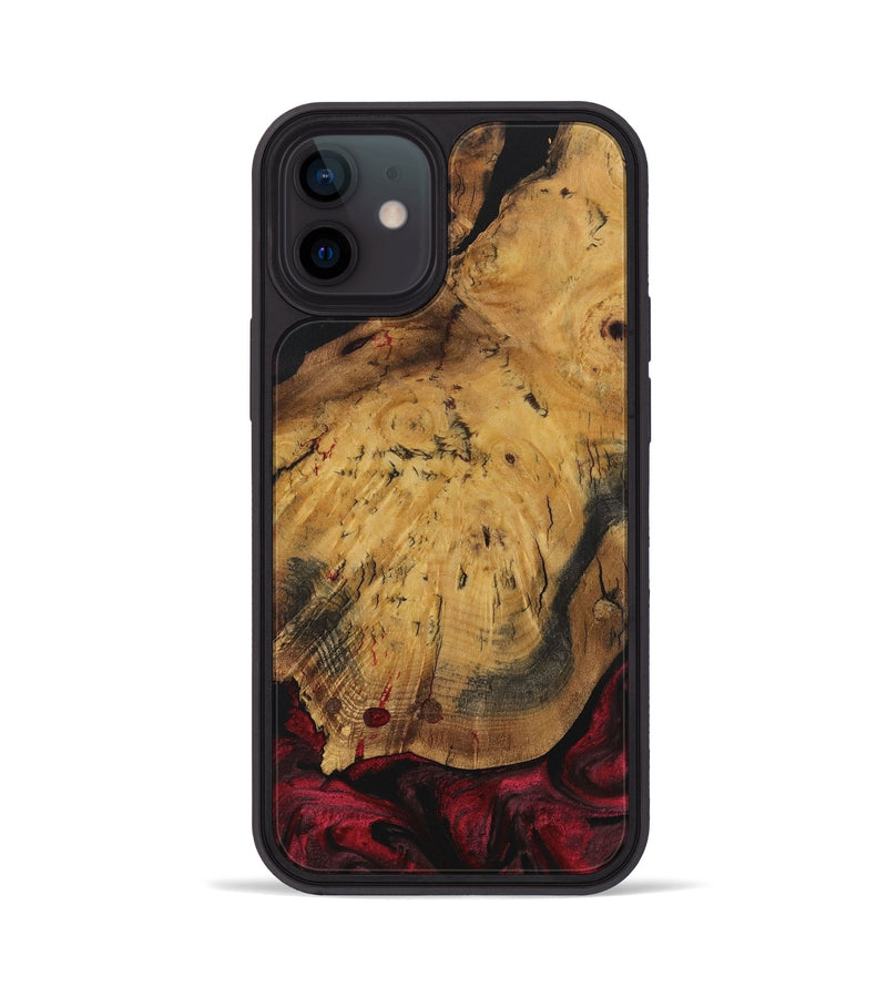 iPhone 12 Wood Phone Case - Andres (Red, 730455)